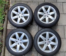 4Stück Winter-Kompletträder, gebraucht, mit original Mercedes-Felgen