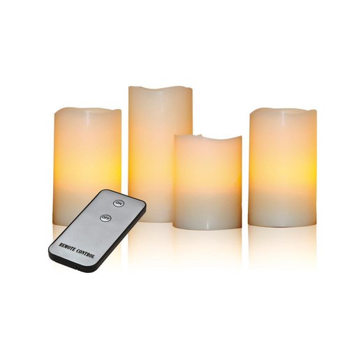 Life led kerzen 4er - x4-life, 4er-set