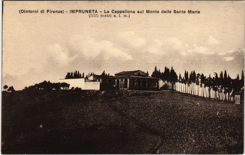 Cpa impruneta cappellona - impruneta,