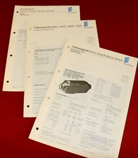 Anleitung Eberspächer Standheizung B 3 LC, D 3 LC , LP  Luft Heizgerät Reparatur