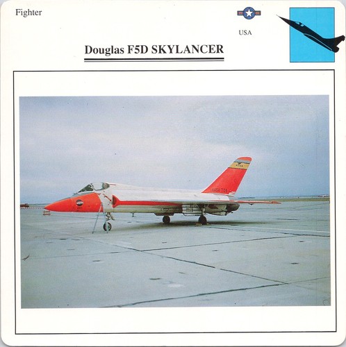Douglas f5d skylancer fighter - f5d,