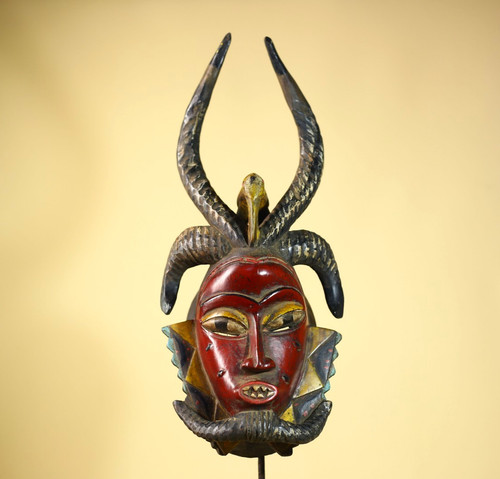 Guro afrikanische maske - guro,