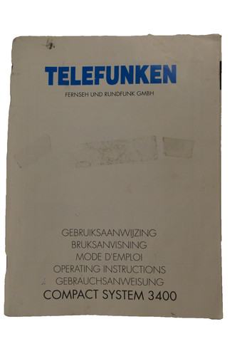 Telefunken bedienungsanleitung - telefunken,
