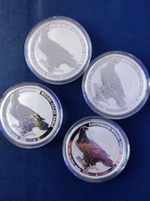 1 Oz Wedge-Tailed Eagle 2017 Silbermünze Perth Mint 999,9 Ag BU Unz