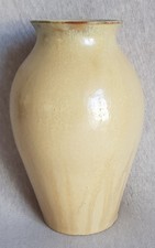 Alexandre Bigot, Rarität, Jugendstil Vase, Kristallglasur, 1908, datiert/gemarkt