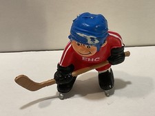 EHC Eishockey Maskottchen Figur ca. 4,5 cm Vintage Ice Hockey EHC 80er