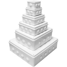 1-20x Verteilerdose Aufputz IP65 verschiedene Größen Abzweigdose Wasserdicht Ans