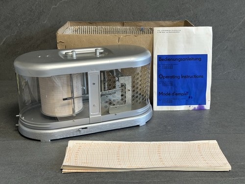 Veb glashütte barograph - glashütte,