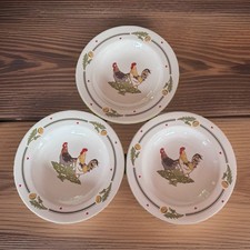 3 Suppenteller ?Glückliche Hühner ? PFALZKERAMIK Germany