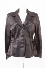 YORN Damen Jacke Lederjacke