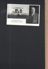 (b93387)    Ansichtskarte 1. Flugzeug der Welt JATHO Motordrachenflieger un