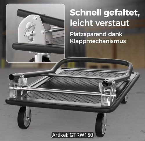 Gentor plattformwagen klappbar - plattformwagen,