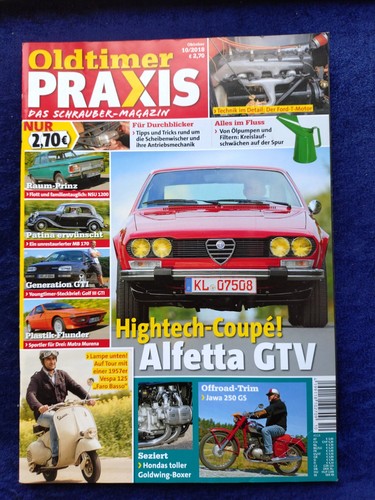 Oldtimer praxis 2018 - oldtimer,