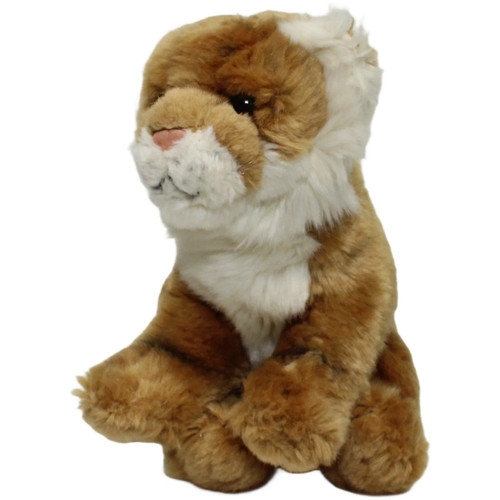 Sitzender tiger kuscheltier - sitzender,