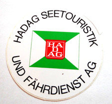 Werbe-Aufkleber HADAG