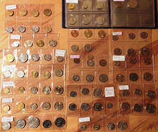 16x KMS Kursmünzensätze unz. bfr. alle Welt Exoten Münzen 90er Sammlung Konvolut