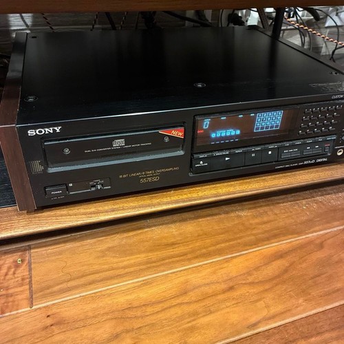 Sony cdp 557esd - sony, cd-player