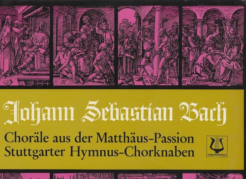 Choräle aus der matthäus - lp,