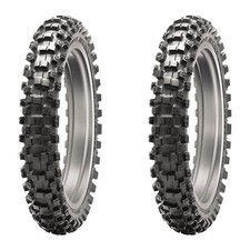 PAAR MOTORRADREIFEN DUNLOP 80-21 51M GEOMAX MX53 DOT 2022 + 110/90-19 62M GEOMA