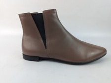 ECCO Light taupe Leder Stiefeletten UK 3 EU 36 Neu