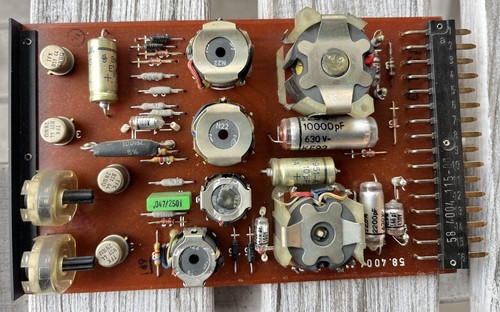 Telefunken v396c bias module - v396c,