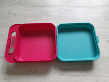 Tupperware große Brotdose Pausenbrot Retro mit Tragegriff selten rar 