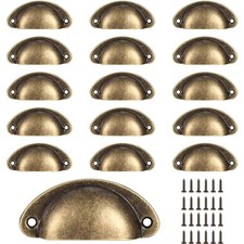 16er Set Vintage Muschelgriffe