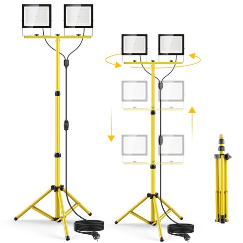 100w baustrahler led mit - 2x,