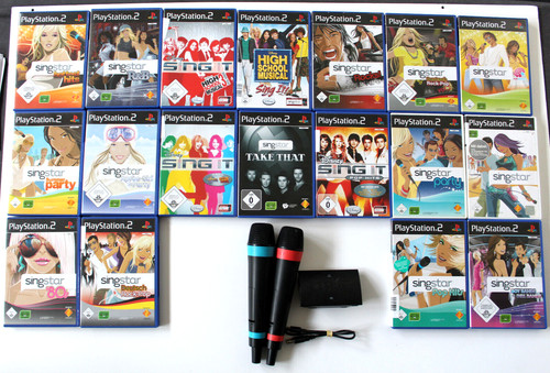 Playstation ps2 singstar - x, 2