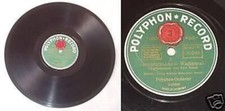 Schellack platte polyphon max - polyphon, "max