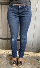 ONLY Limitless Denim Damen Jeans Low Waist Stretch Skinny Röhre Hose Top W30 L32