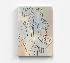 Leinwandbild Abstrakt Drei