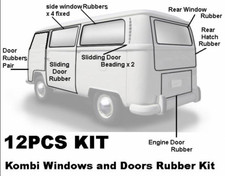 Fensterdichtung SET  VW Bus T2 T2a T2b 1968-1979  Frontscheiben Heckscheibendich