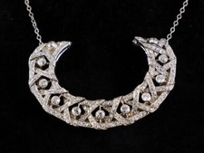 Antikes diamant collier ca - ,