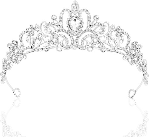 Tiara hochzeit krone damen - tiara,