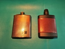 2x Flachmann Set Edelstahl &