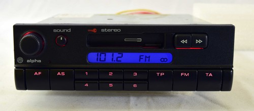 Alpha radio kassette blau - radio,
