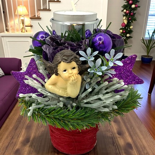 Adventskranz adventsgesteck - adventskranz,