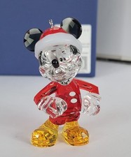 Swarovski Disney Figur Mickey Mouse Ornament TOP ZUSTAND in BOX