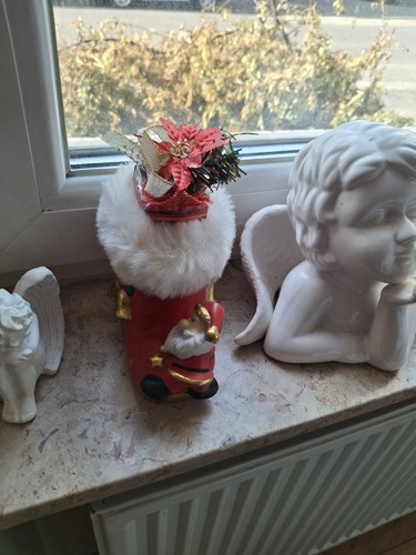 Weihnachtsmann dekofigur - weihnachtsmann,