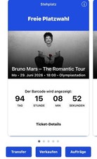Stehplatz SOFORT TRANSFER