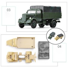 2x1:72 4D Bauen Sie LKW