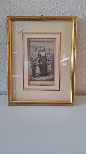 Altes andachtsbild spitzenbild - altes,