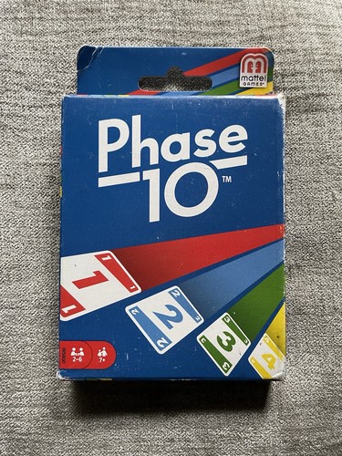 Phase kartenspiel mattel - phase, 10