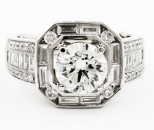 4.00 Karat Kunst Deko Design