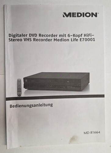 Dvd recorder vhs - dvd,
