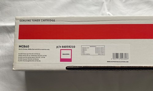 Oki original toner - original, patrone