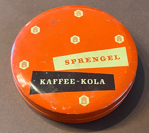 Alte leere blechdose sprengel - alte,