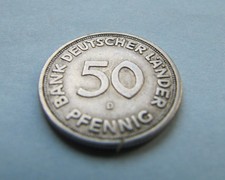 BRD 50 Pfennig 1949 D   J. 379