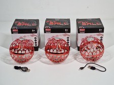 3x Amewi Magischer Hover Fly Ball 96mm mit Gyro Rot Fliegender Ball 3Stk. 25321